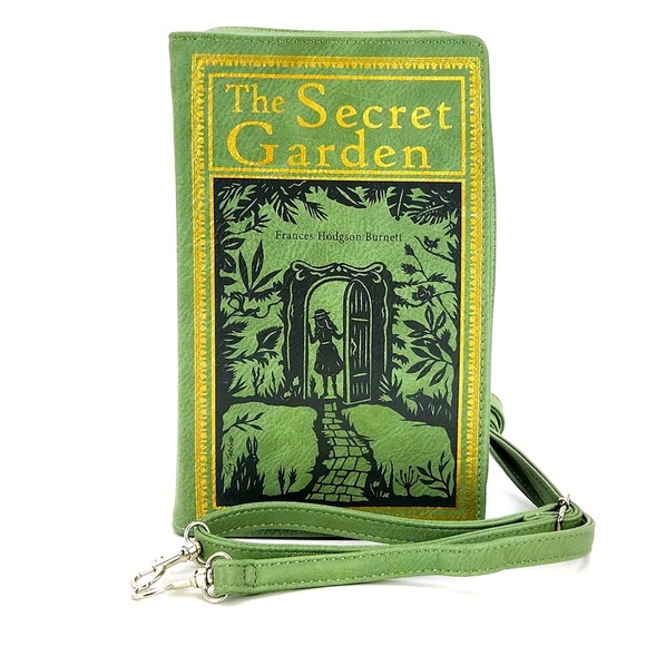 Handbags - The Secret Garden Book Clutch/Crossbody Bag​ NWT​